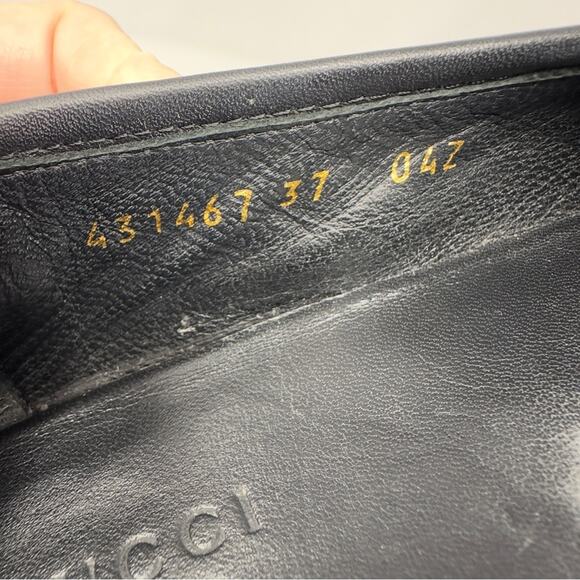 Gucci Jordaan Horsebit GG Tweed Loafers Womens Size 37 - Picture 12 of 12